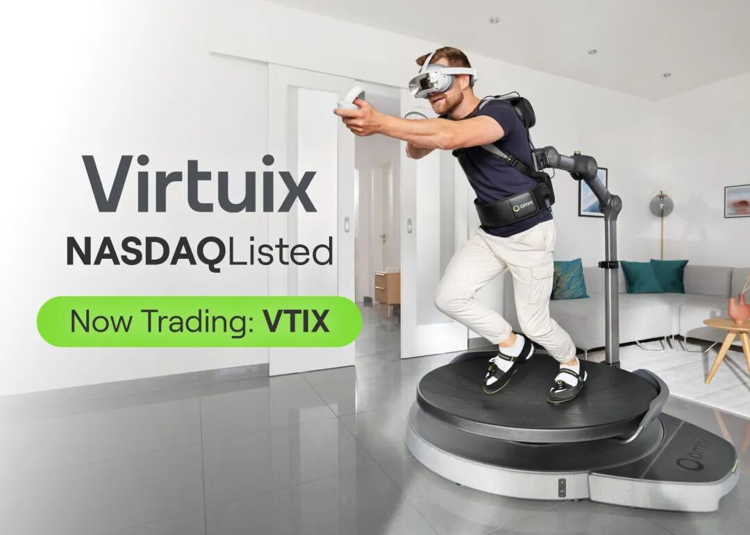 祝贺Virtuix纳斯达克上市！米兰携手加速AI融合应用产业化